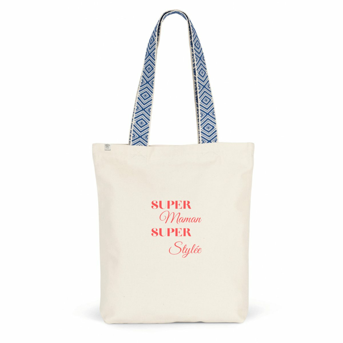 Totebag ethnique Super Maman