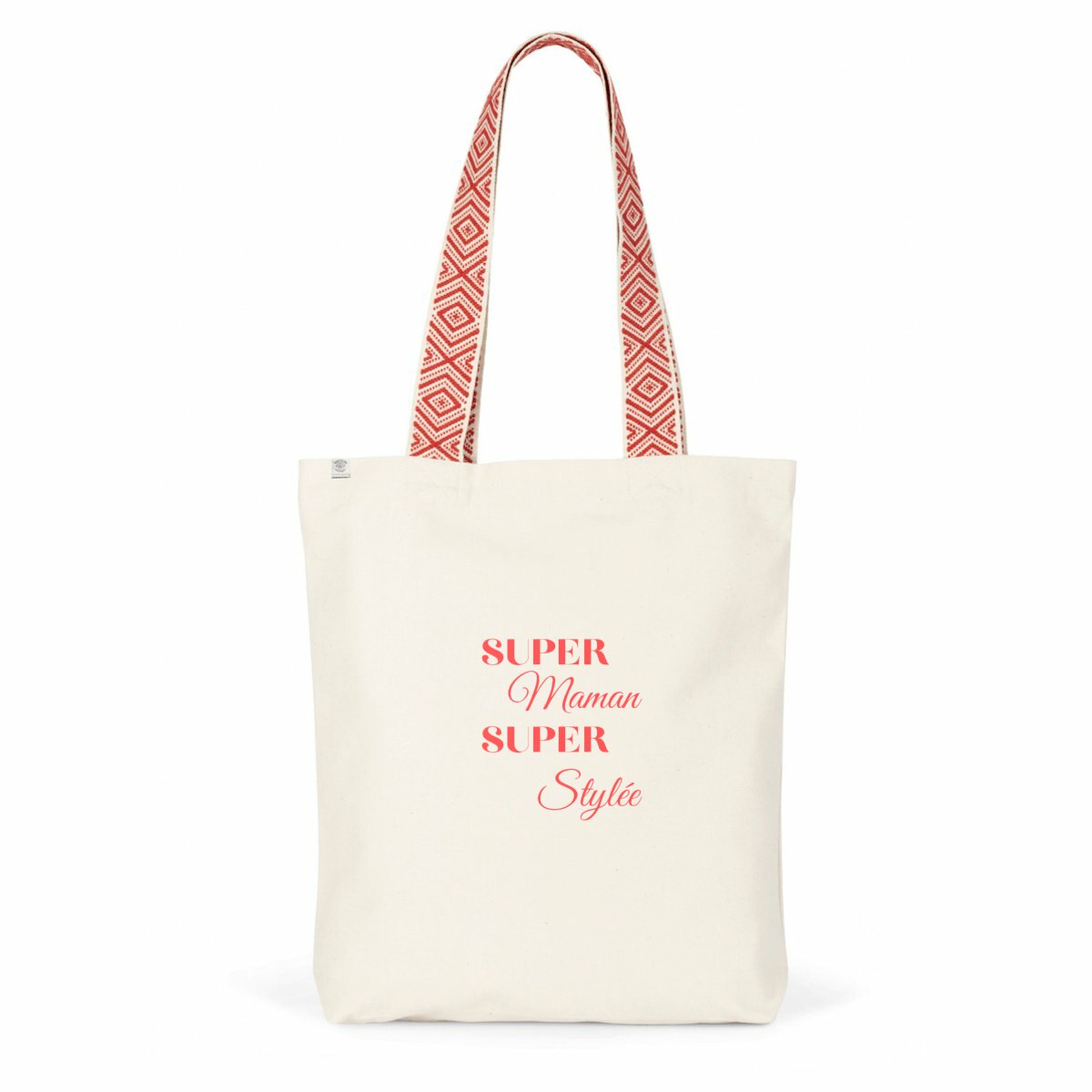 Totebag ethnique Super Maman