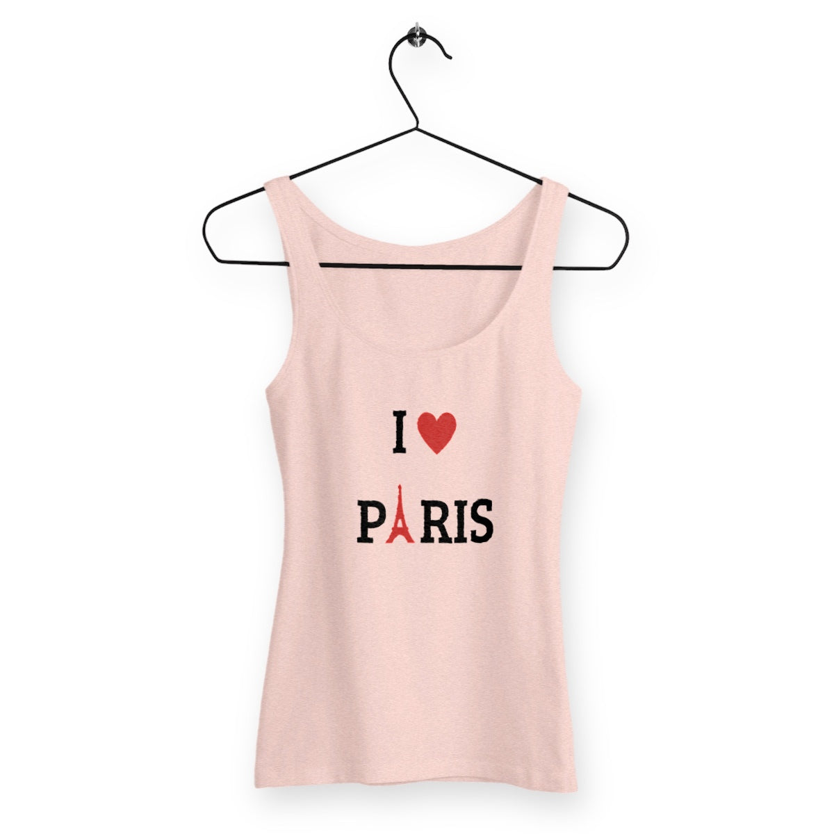 Débardeur Femme Cintré I LOVE PARIS