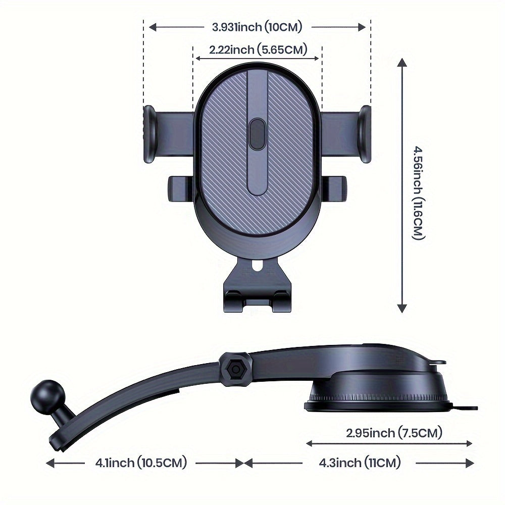 Support de Téléphone pour Voiture, Montage Tableau de Bord