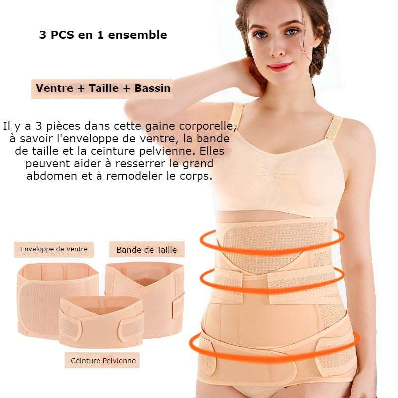 Ceinture Post-Partum 3-en-1 dr.Isla : pour une Récupération Optimale et Rapide Post-Grossesse