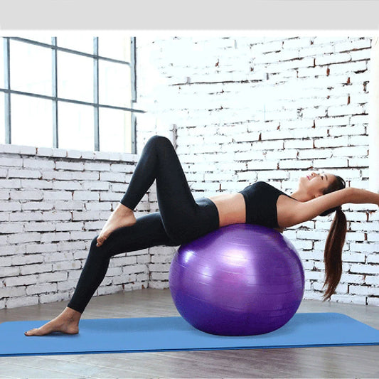 Balles de Fitness en PVC 45cm - Balles de Yoga Épaisses Anti-Explosion