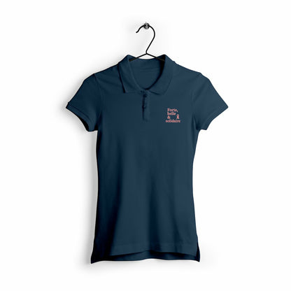 T-shirt Femme – “Forte, belle & solidaire” – Édition Octobre Rose