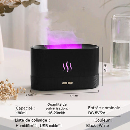 Humidificateur Portatif USB à Brouillard Froid