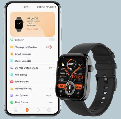 Montre Connectée COLMI P71 avec Appels Vocaux