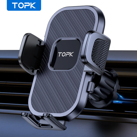 Support Voiture Téléphone TOPK : Installation Simple, Usage Maniable et Sécurisé